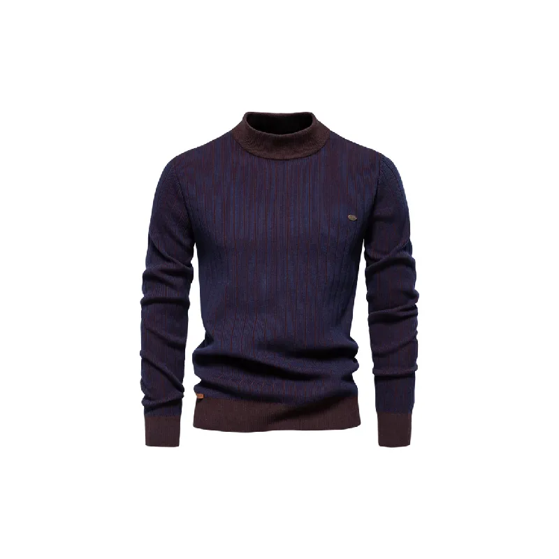 Striped Fashionable Sweater-4