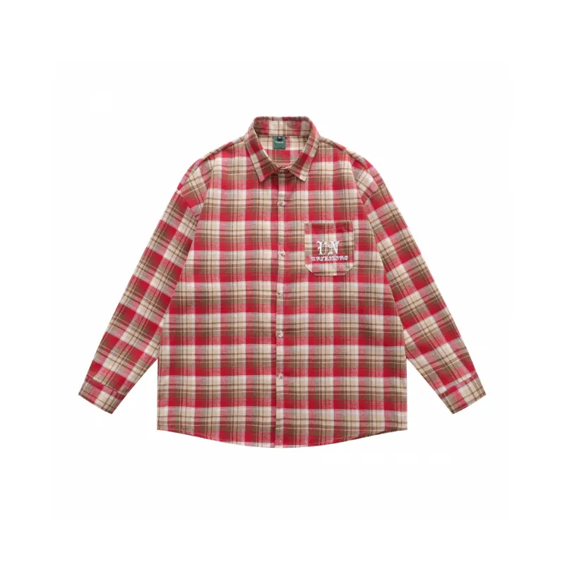 Trendy Embroidered Cotton Shirt-0