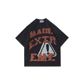 Retro Washed Half Sleeved T Shirt