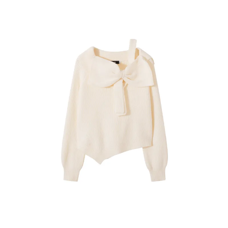 Elegant Butterfly Sweater Women-0