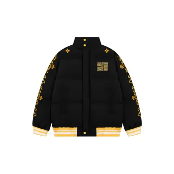 Casual Loose Blended Synthetic Fabrics Quilted Jacket