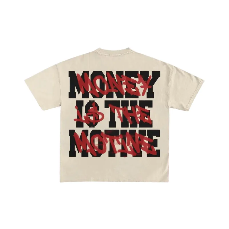 Hip Hop Graphic Print Oversized T shirt-0