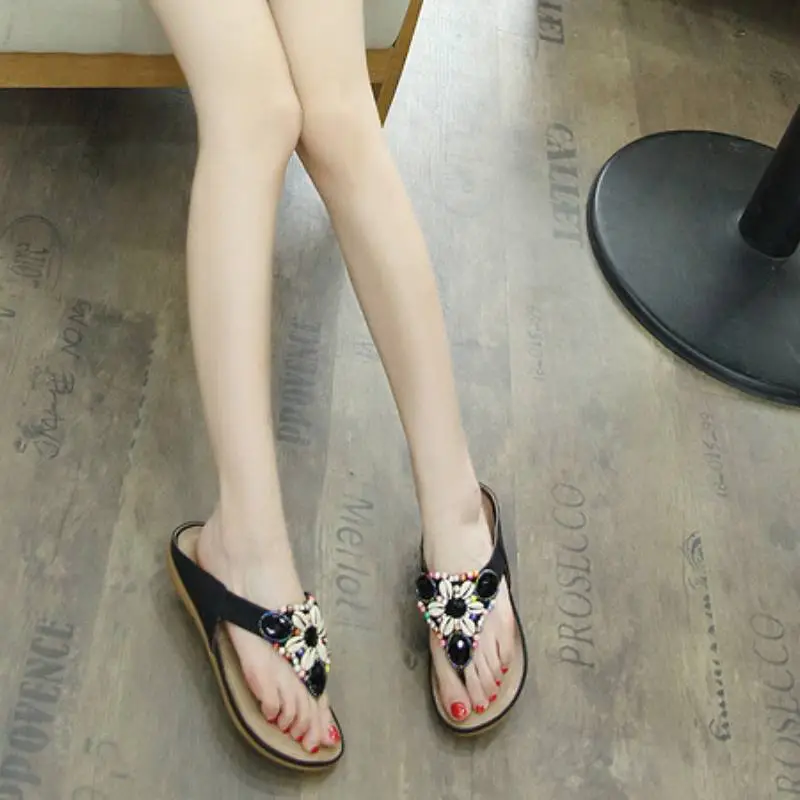 Retro Shell Flip Flops-7