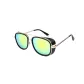 Black Frame with Gold Lens