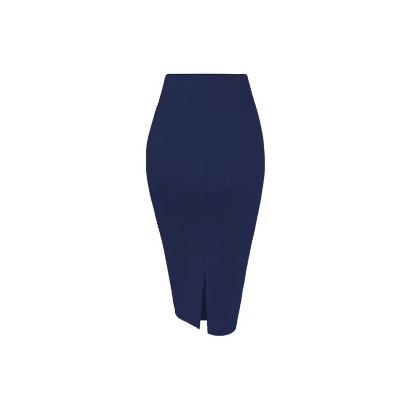 Simple Basics Polyester Skirt Women-5