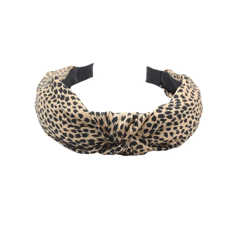 Leopard Print Plain Hair Clasp-2