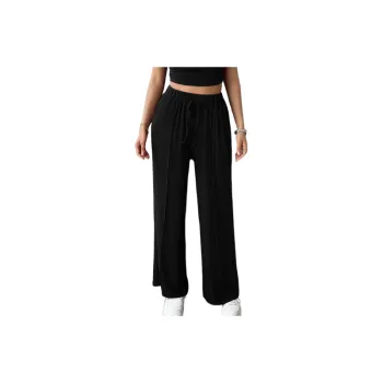 Street Plain Rayon Casual Pants Women