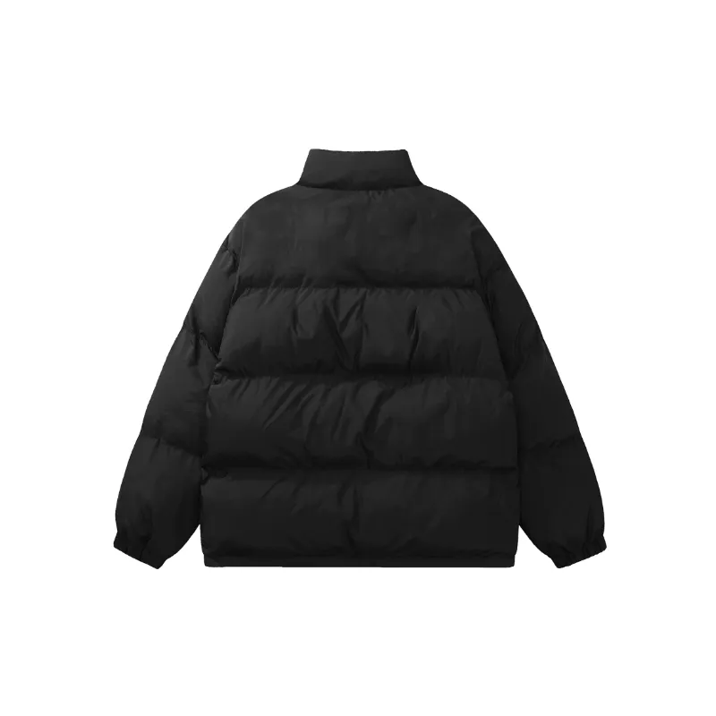 Fashionable Letter Quilted Jacket-1
