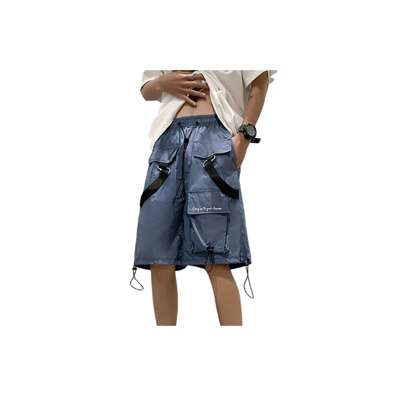 Functional Retro Wide Leg Shorts-7