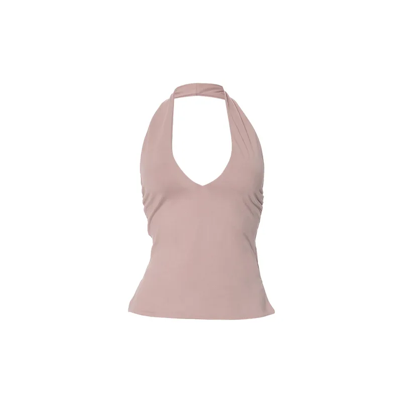 Plain Fashionable Vest Women-5