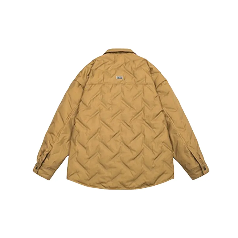 Casual Simple White Duck Down Jacket-9