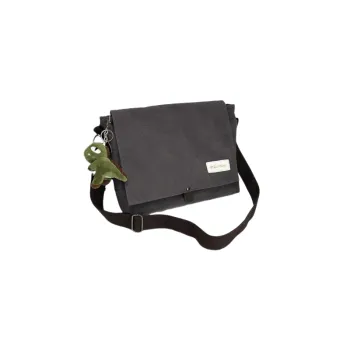 Retro Plain Crossbody Bag