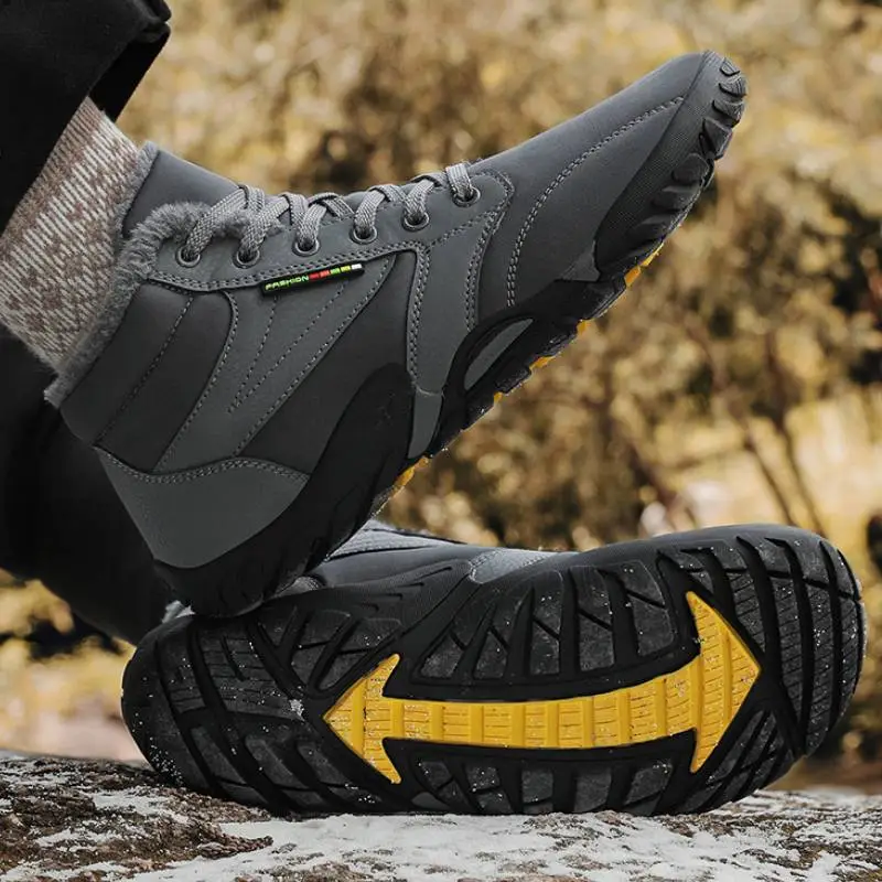 Simple Warm Hiking Shoes-9