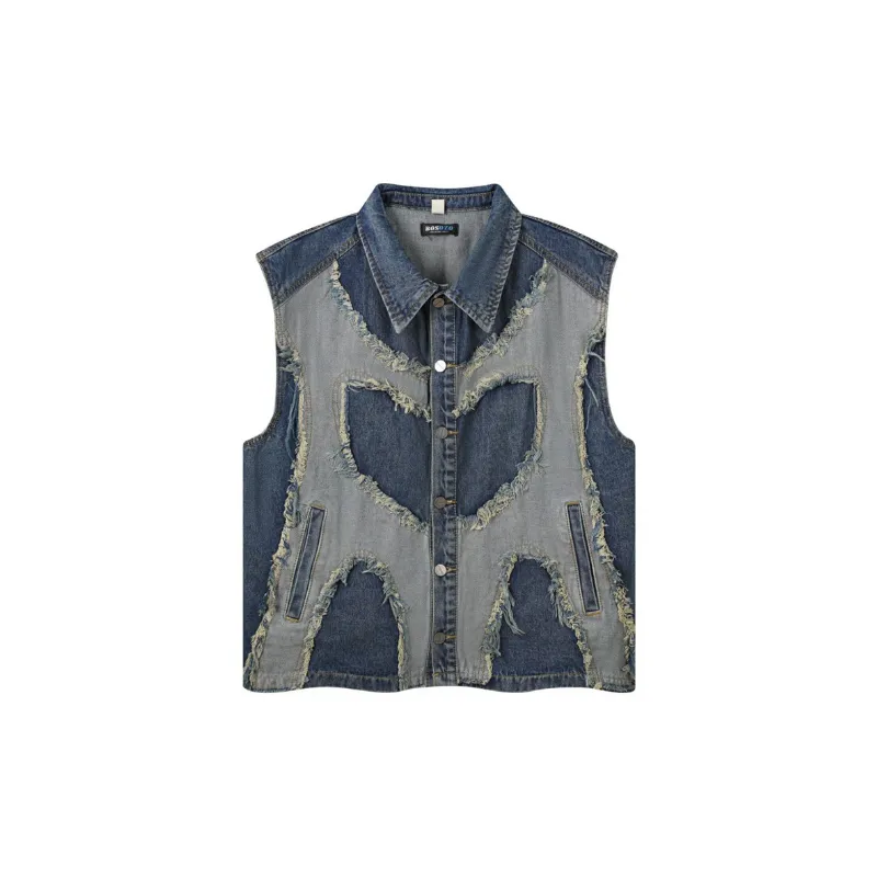 Trendy Patchwork Casual Vest-4