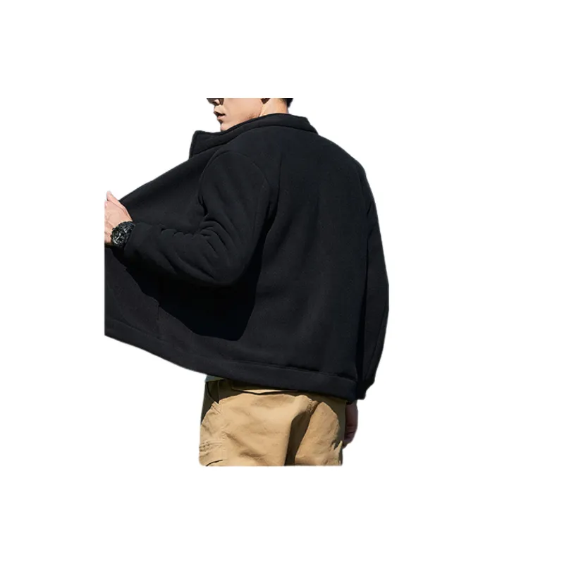 Sports Loose Blended Synthetic Fabrics Cashmere Sweater-7