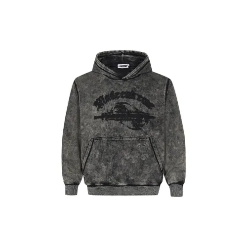 Heavy Washed Cotton Terry Retro Style Hooded Essen Jacket
