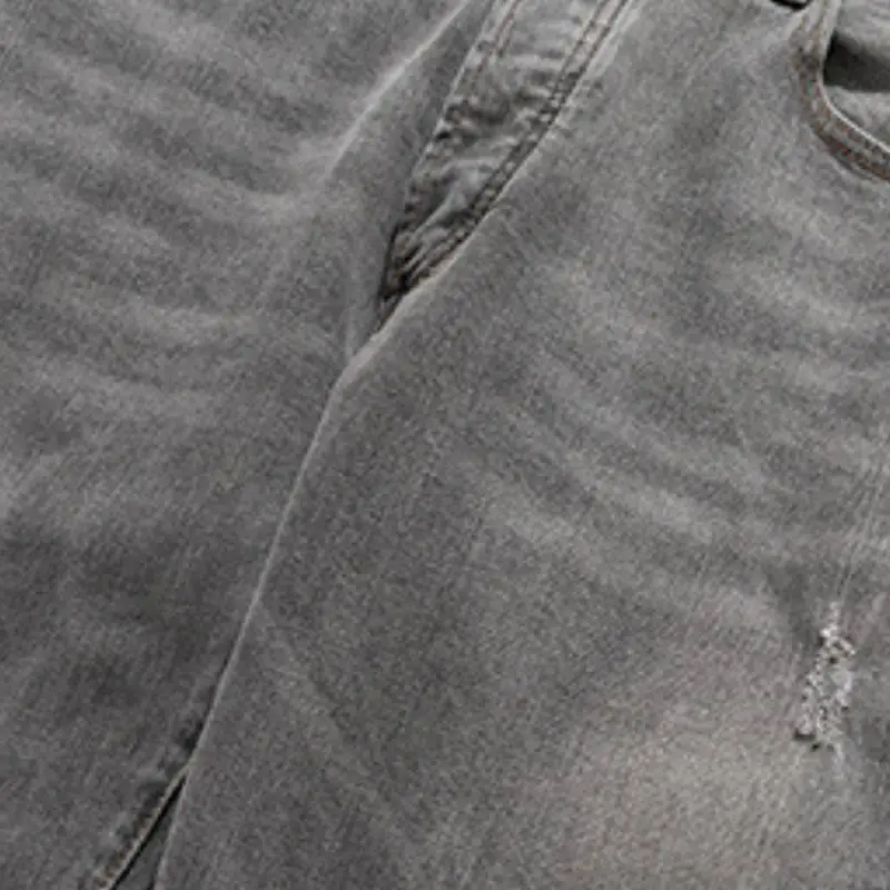 Fashionable Simple Jeans-3