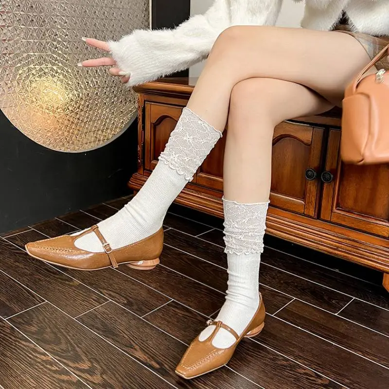 Elegant Plain Mary Jane Shoes-4