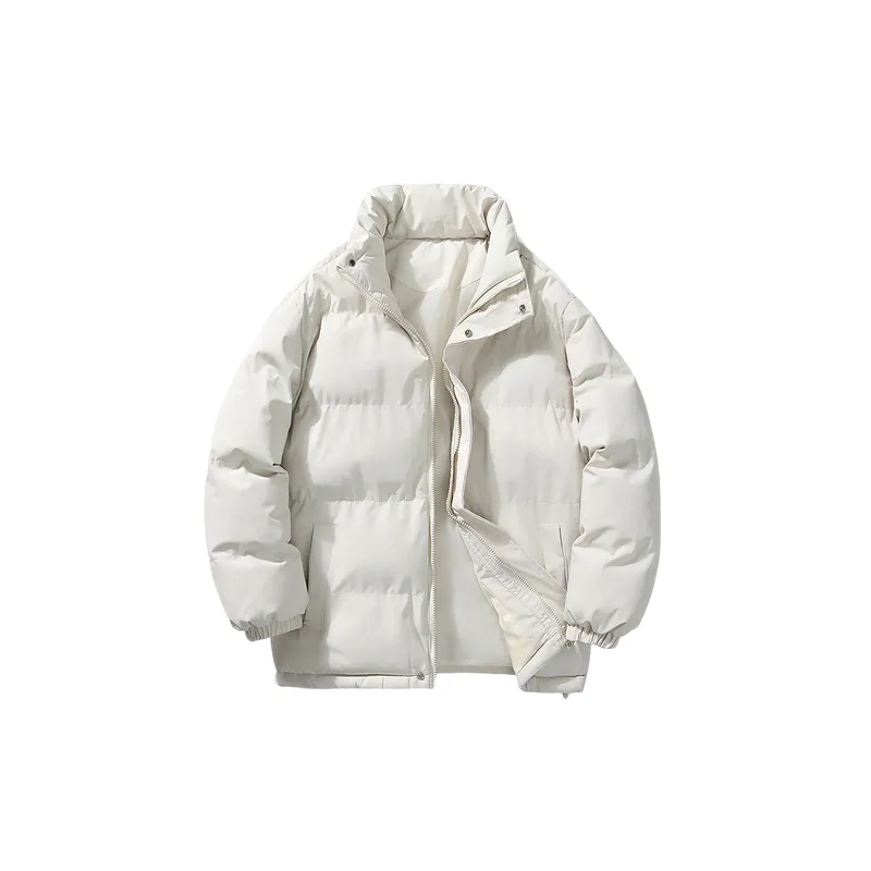 Warming Fashionable Blended Synthetic Fabrics Quilted Jacket-4