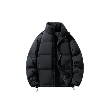 Casual Plain Super Soft Protein Silk Fabric Quilted Jacket