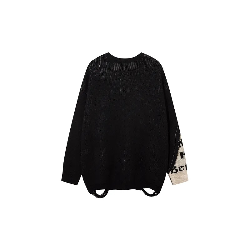 Tide Neutral Starfish Loose Crewneck Sweater-1
