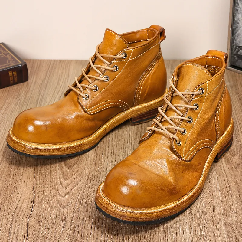 Fashionable Distress Martin Boot-1