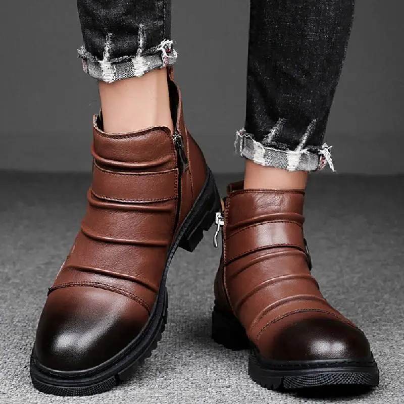 Basics Simple Ankle Boots-2