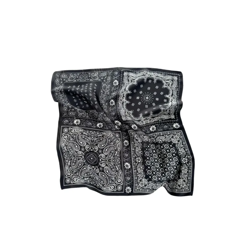 Fashionable Retro Silk Scarf-0