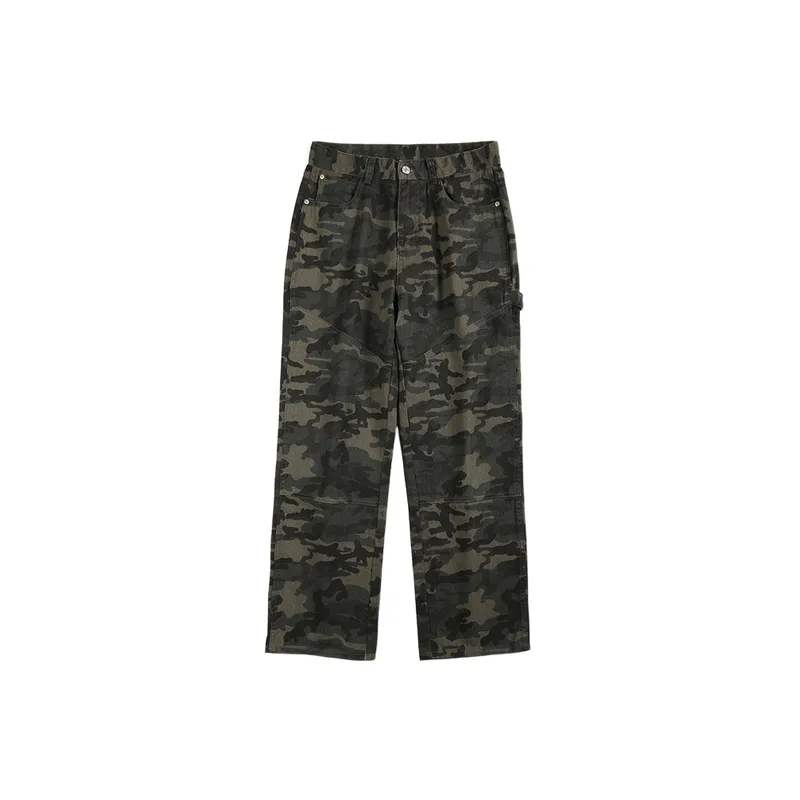 Loose Casual Cargo Pants-0