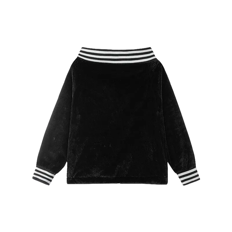 Zipper Loose Sweater Women-1