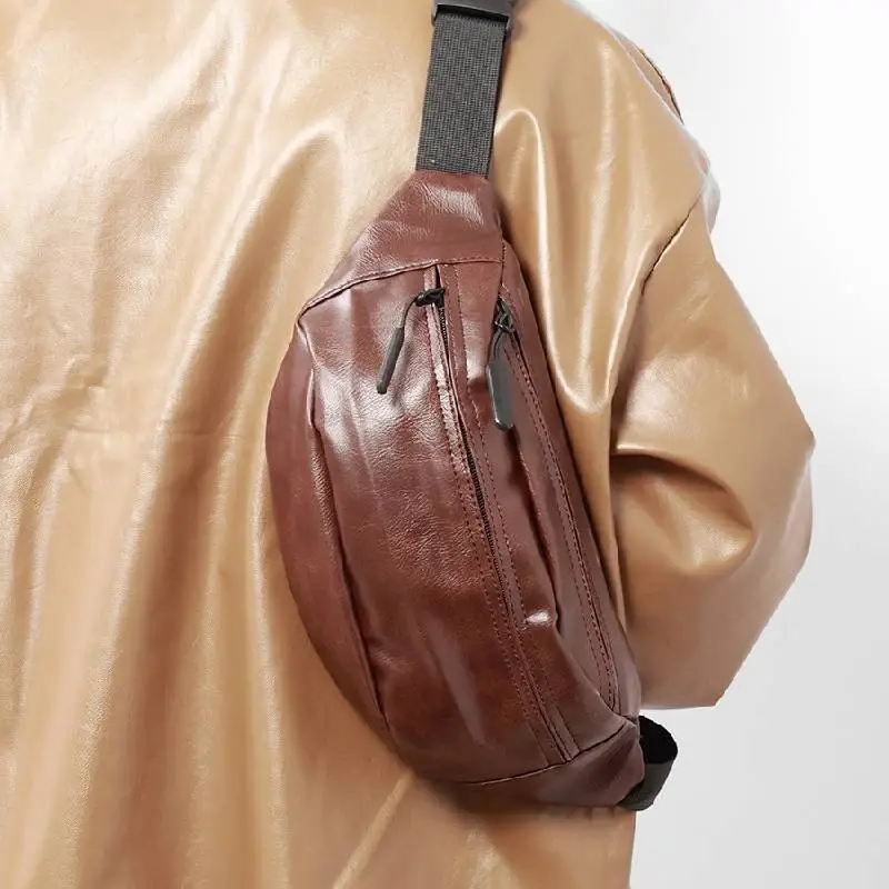 Casual Plain Fanny Pack-2