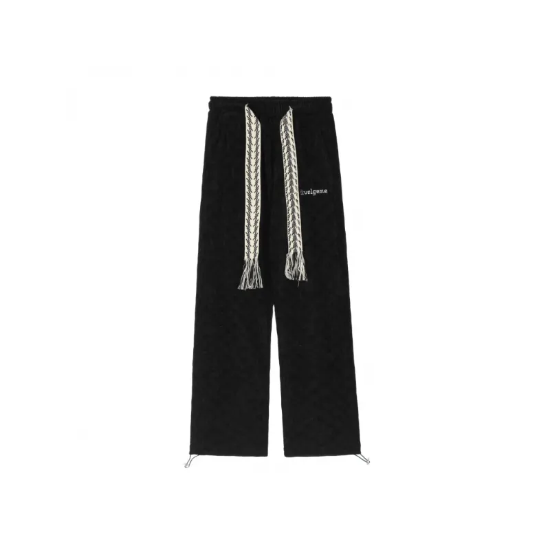 Loose Wide Leg Cotton Casual Pants-6