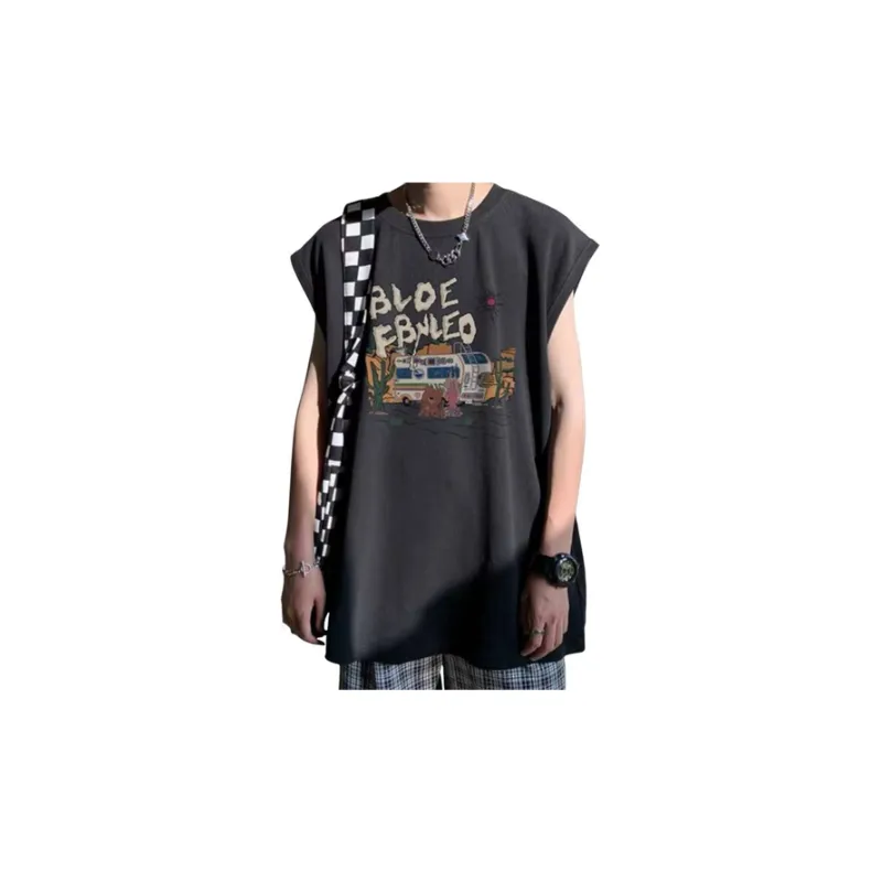 Trendy Sleeveless Vest-0