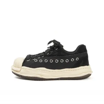 Stitching Retro Thick Bottom Shoes