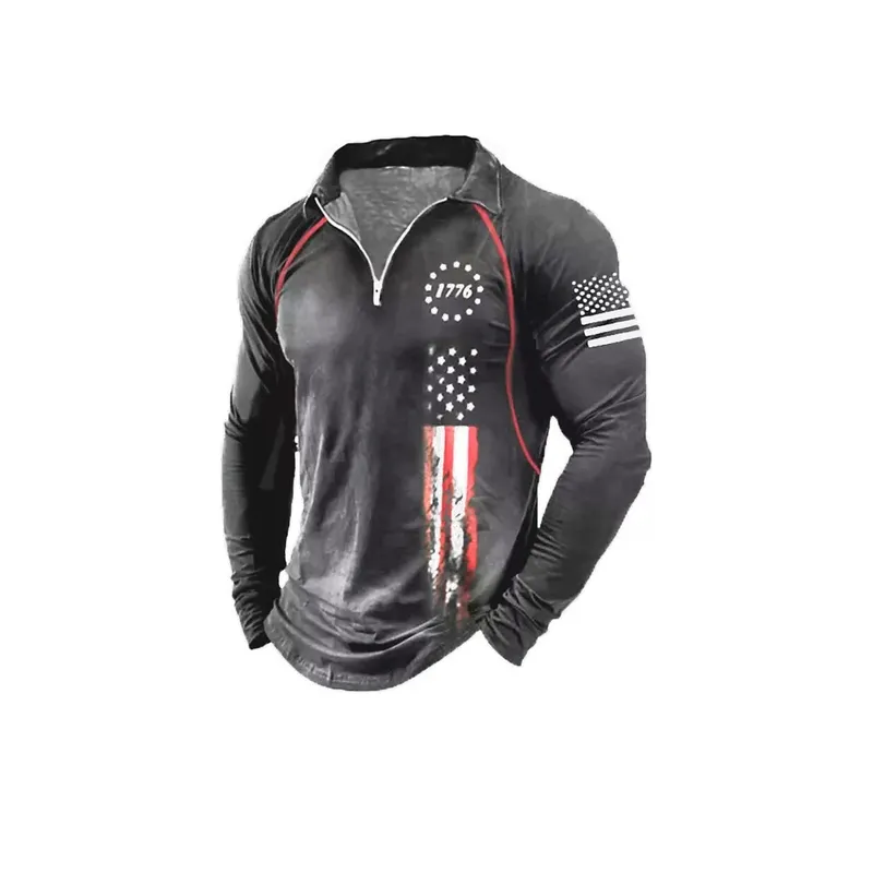 Fashion Zipper Polo-1