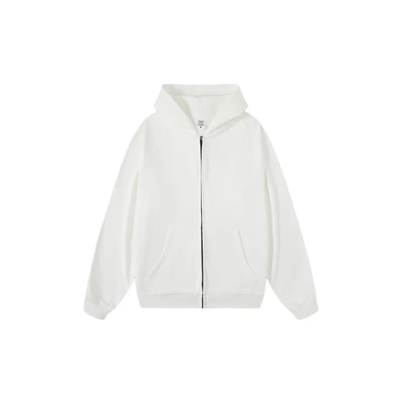 Loose Double Line Cardigan Heavy Sweatshirt-0