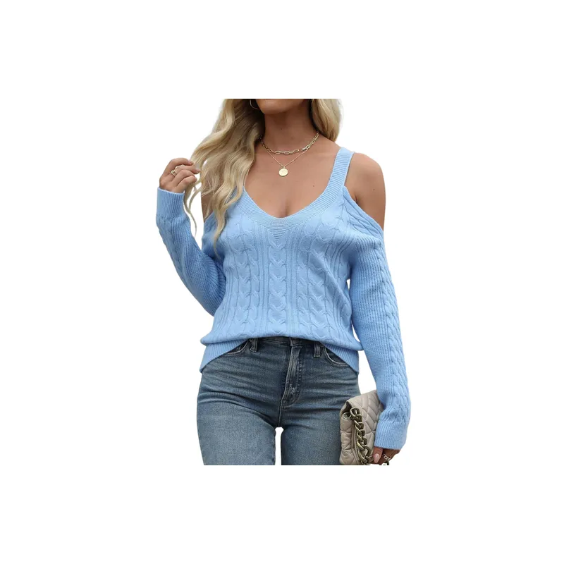 Fashionable Loose Sweater Women-6