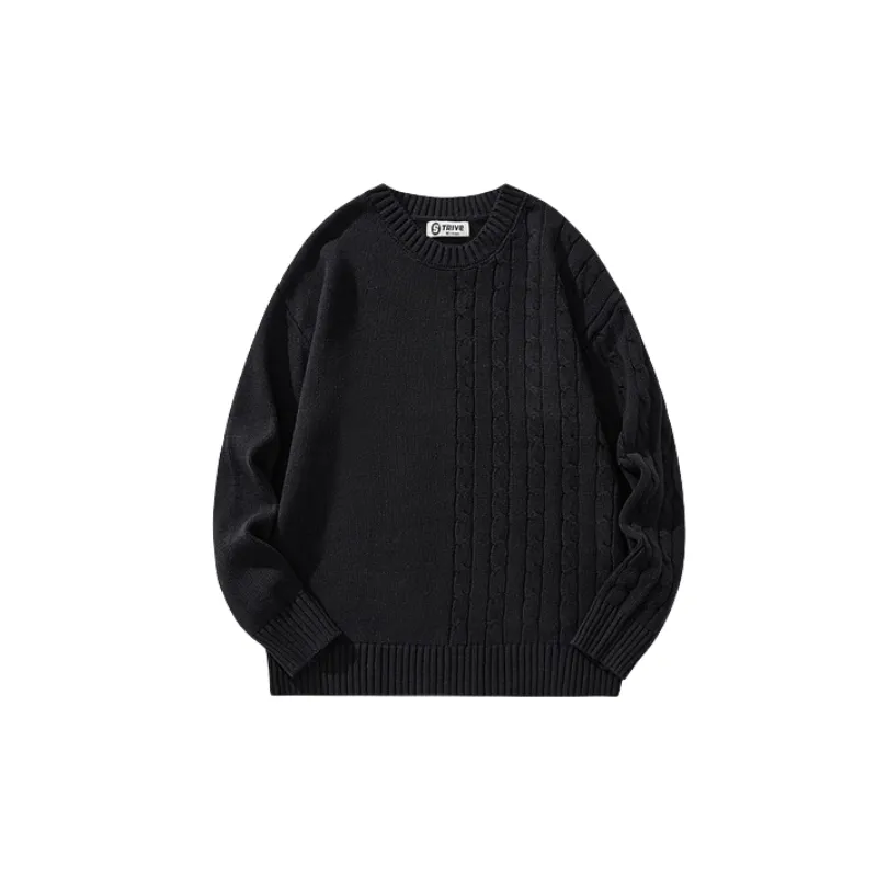 Street Loose Cotton Sweater-6