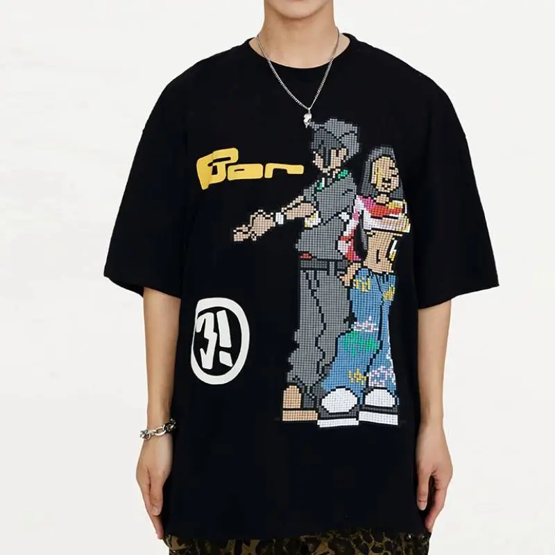Casual Loose 100% Cotton T Shirt-2
