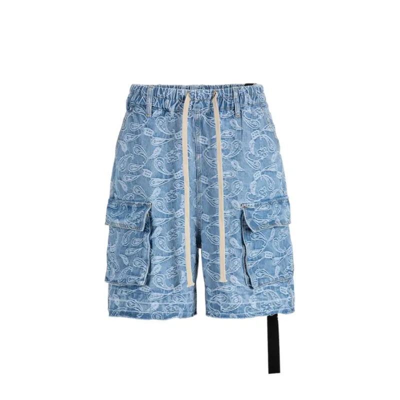 Retro Washed Workwear Shorts