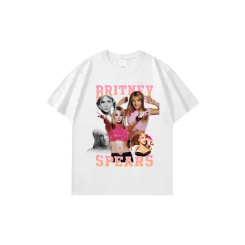 Loose Plain 100% Cotton T Shirt