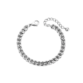 Titanium Steel Hip Hop Bracelet