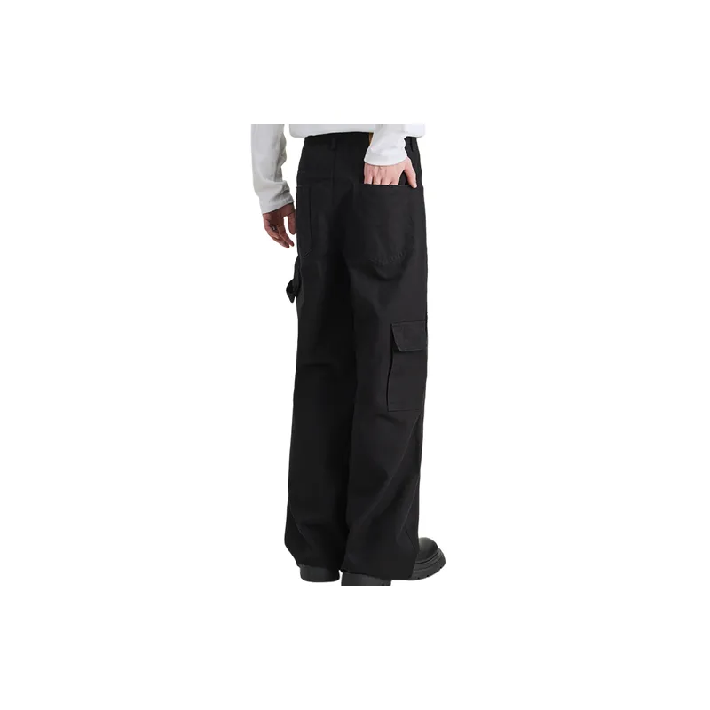 Basics Loose Cotton Casual Pants-1
