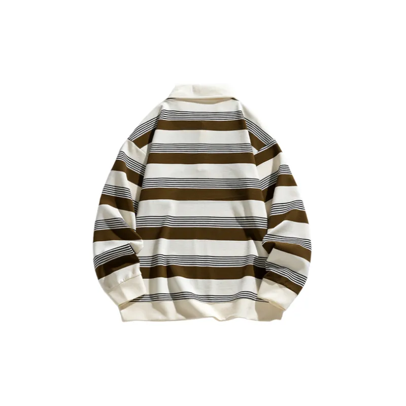 Casual Simple Loose Polo-3