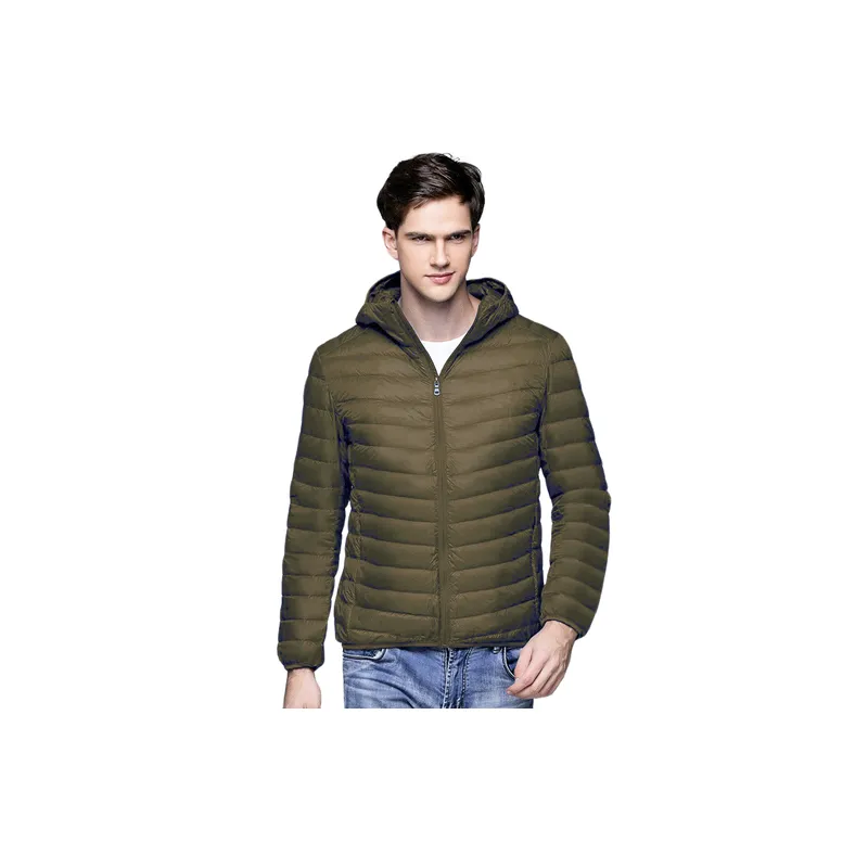 Fashionable Loose Polyester Quilted Jacket-4