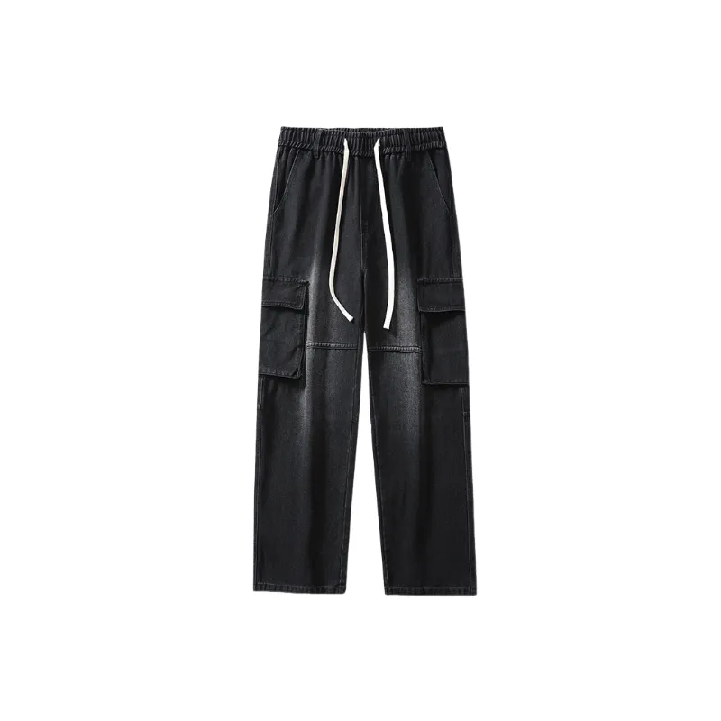 Retro Cargo Pants Jeans-0