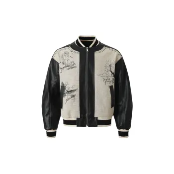 Retro Zipper Polyester Baseball Jersey Women