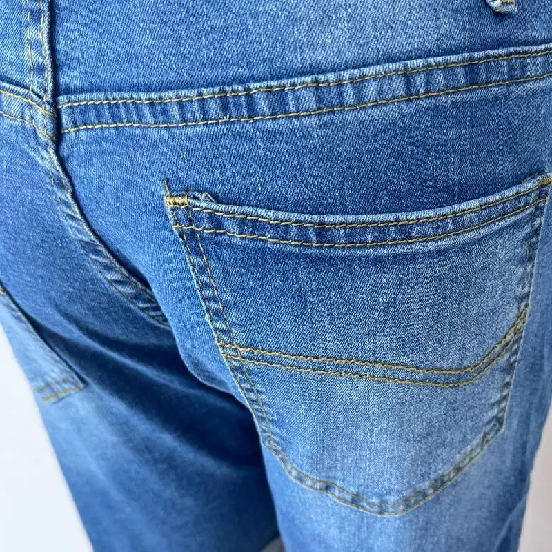 Casual Sporty Denim Shorts-2