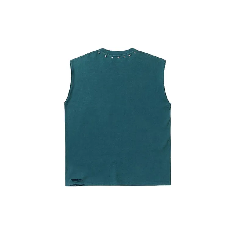 Hip Hop Loose Training Trendy Vest-5
