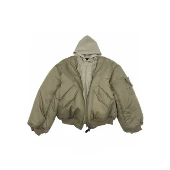 Fashionable Zipper Loose Quilted Jacket